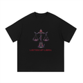 t-shirt zodiac libra,listen up shop t-shirt libra,t-shirt zodiac listen up shop