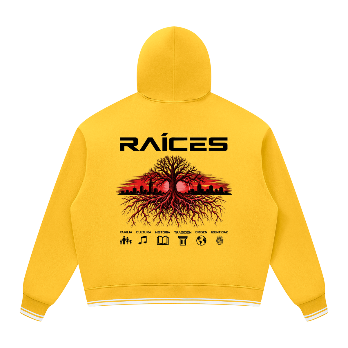 Unisex,Oversized,Color,Block,Fleece,Hoodie,listen,up,shop,raices