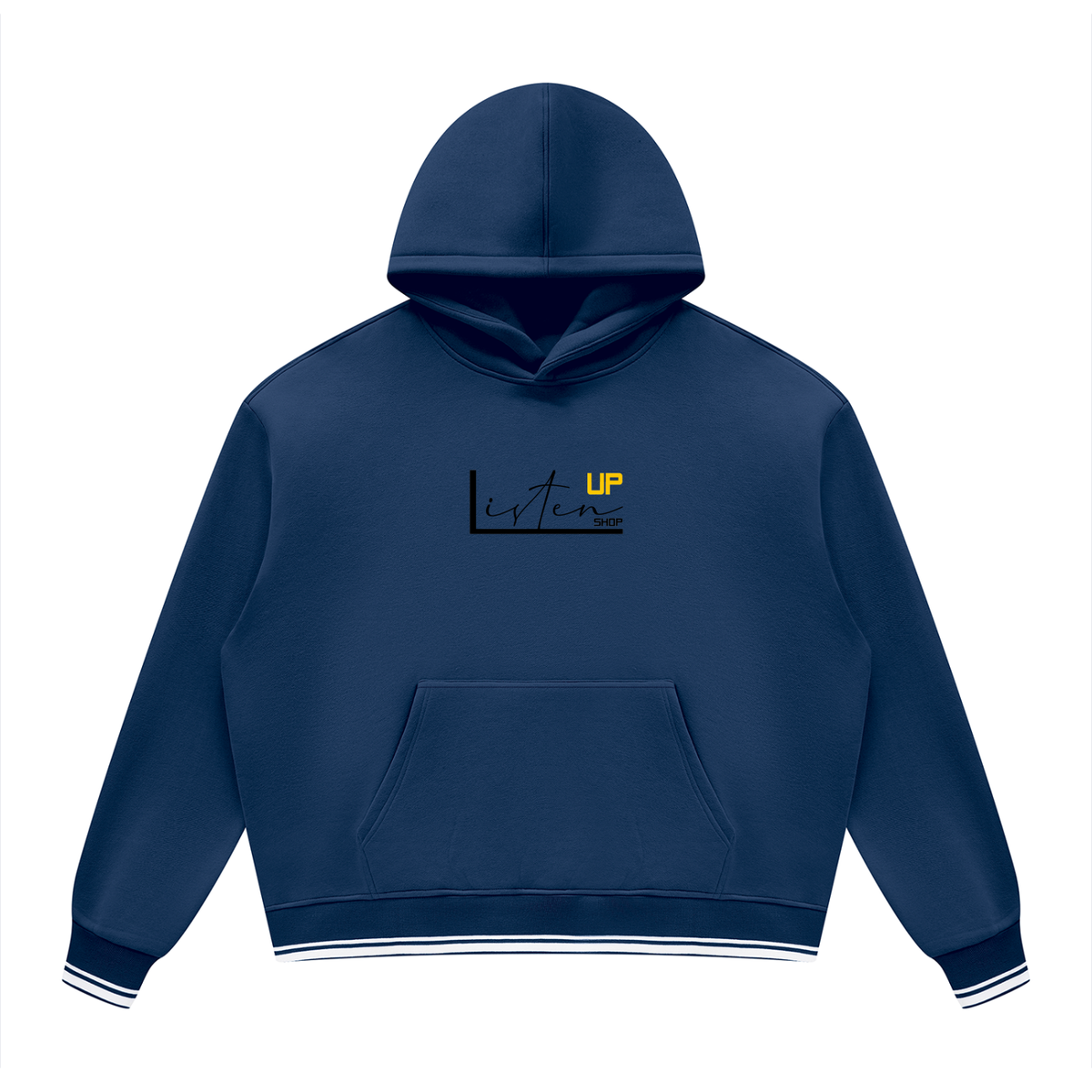Unisex,Oversized,Fleece,Hoodie,listen,up,shop,raices