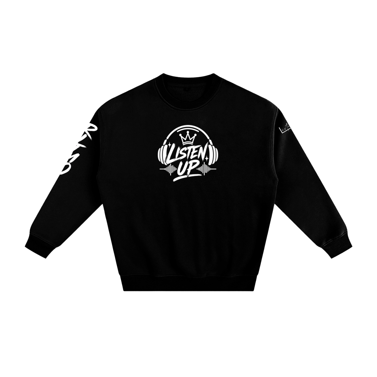 Listen,up,Shop,Fleeced,Sweatshirt