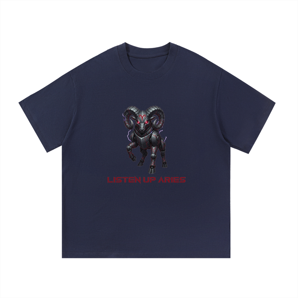t-shirt zodiac aries,listen up shop t-shirt aries,t-shirt aries listen up shop